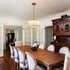 Modern Pendant Light Fabric Drum Shade LED